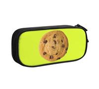 Yyoretp Big Capacity Chocolate Cookie Print Pencil Case,Double Layer Zipper Makeup Pouch Pencil Box Organizer.