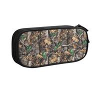 Yyoretp Big Capacity Cold Tree Camouflage Print Pencil Case,Double Layer Zipper Makeup Pouch Pencil Box Organizer.
