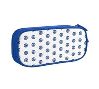 Yyoretp Big Capacity Evil Eyes Print Pencil Case,Double Layer Zipper Makeup Pouch Pencil Box Organizer.