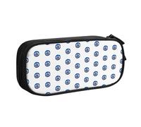 Yyoretp Big Capacity Evil Eyes Print Pencil Case,Double Layer Zipper Makeup Pouch Pencil Box Organizer.