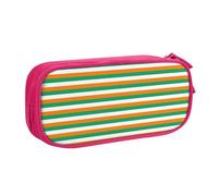 Yyoretp Big Capacity Flag of Cote D'Ivoire Print Pencil Case,Double Layer Zipper Makeup Pouch Pencil Box Organizer.