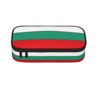 Yyoretp Bulgarian Flag Print Big Capacity Pencil Case Makeup Bag Storage Organizer Office Stationery Pouch