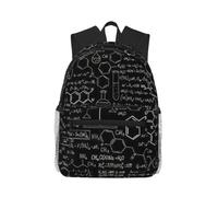 Yyoretp Casual Laptop Abstract Science Chemistry Illustration 3D Print Backpack,Classic backpack for Travel Work,Lightweight bookbag