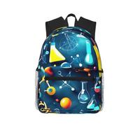 Yyoretp Casual Laptop Abstract Science Chemistry Print Backpack,Classic backpack for Travel Work,Lightweight bookbag