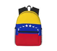 Yyoretp Casual Laptop Flag of Venezuela Print Backpack,Classic backpack for Travel Work,Lightweight bookbags
