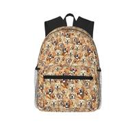 Yyoretp Casual Laptop labrador retriever Dogs Print Backpack,Classic backpack for Travel Work,Lightweight bookbags