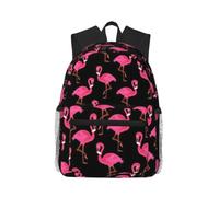Yyoretp Casual Laptop Lovely Pink Flamingos Print Backpack,Classic backpack for Travel Work,Lightweight bookbags