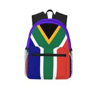 Yyoretp Casual Laptop South African flag Print Backpack,Classic backpack for Travel Work,Lightweight bookbags