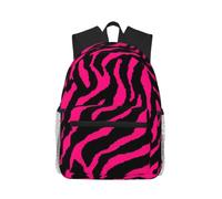 Yyoretp Casual Laptop Zebra Tiger Leopard pink Print Backpack,Classic backpack for Travel Work,Lightweight bookbags