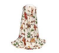 Yyoretp Cowboy Ride Horse Print Hooded Cloak For youngsters with Halloween Christmas Cosplay Hooded Cape Costume