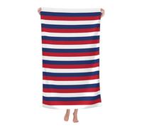 Yyoretp Dutch flag Print Microfiber Lightweight Beach Towel Super Absorbent Soft Plush Pool Bath Towel