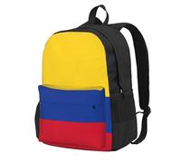 Yyoretp Flag of Colombia Print Casual Backpack for Women and Men,Large Capacity Travel Work Computer Backpacks