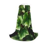 Yyoretp Ivy Blossoms Tree Print Hooded Cloak For youngsters with Halloween Christmas Cosplay Hooded Cape Costume