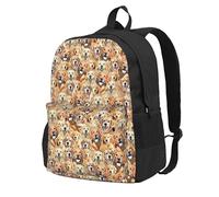 Yyoretp labrador retriever Dogs Print Casual Backpack for Women and Men,Large Capacity Travel Work Computer Backpacks
