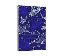 Yyoretp Manta Ray and Fish Print Building Blocks Puzzle,Building block puzzle toy game for brain development