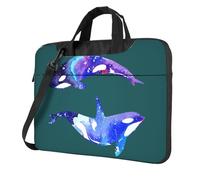 Yyoretp Orca Killer Whale Print Laptop bag,portable single shoulder laptop Sleeve Case,Compatible with 13-16inch