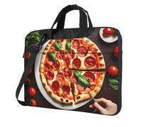 Yyoretp Pizza Food Print Laptop bag,portable single shoulder laptop Sleeve Case,Compatible with 13-16inch