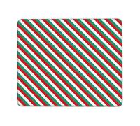 Yyoretp Rectangular Stitched Edge Bulgarian Flag Print Mouse Pad for Laptop Office Gaming Computer PC