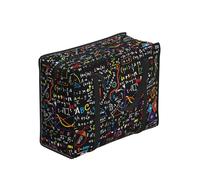 Yyoretp Reusable Math Formula Print Grocery Bags,Portable shopping storage bag,Large Utility Tote Bag.