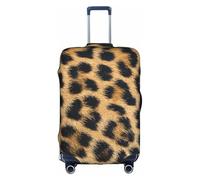 Yyoretp Rough Leopard Print Print Elastic Luggage Cover, Suitcase Protection Cover with Zipper Fits 18-32 Inch.