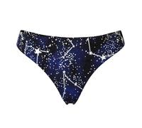 Yyoretp Womens Glow in The Dark Print Seamless G-String Thongs No Show Thong Panty Liners Workout Sexy Underwear Black