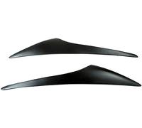 YyQFMA8 Car Headlight Eyebrows For Ford Focus MK3 2015~2018,Auto Front Headlight Eyelids Eyebrows Headlamp Eye Lid Cover Trim Sticker