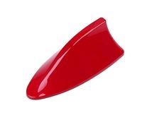 YYQWEE Car Shark Fin Aerial Antenna for Vauxhall Mokka 2012 2013 2014 2015 2016, Roof Enhanced Signal Antenna Low Wind Resistance, Car Accessories,Red