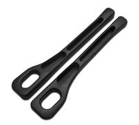YYRTTDM 2 Pcs Car Seat Gap Filler for Citroen DS4 Hatchback 2011 2012 2013 2014 2015, Side Seat Gap Filler Organizer Leakproof Plugging Strips, Car Interior Accessories,Black