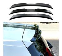YYRTTDM Car Rear Trunk Spoiler for Seat Ateca 5F 2016 2017 2018 2019 2020 2021 2022 2023 2024, Tailfin Tail Fin Tailgate Bumper Diffuser Spoiler Styling Accessories,Gloss Black
