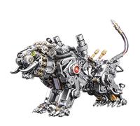 YYSS 3D Metal Puzzles Bengal Tiger Kits for Adults 700 Pieces Tiger DIY Assembly Model 3-D Puzzle Home Decoration Gifts-18 x 8 x 12cm