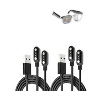 yystao (2 Pack) Charging Cable for Tulbeys GS06 AI Smart Glasses, Stable magnetic USB Charger Cord compatible with Tulbeys GS06