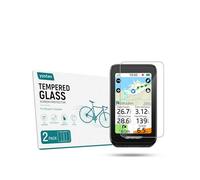 yystao 2 Pack Screen Protector for iGPSPORT BiNavi Air 3.0 9H Tempered Glass Film, HD Clear Cycling Computer Screen Protection