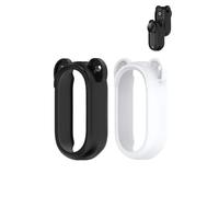 yystao 2 pcs Case for Insta360 GO 3S, Protective Silicone Case Cover Compatible with Insta360 GO 3S/3, Soft Shell,Scratch-Resistant, Anti-Drop, Neck-Hanging Style (Black&White)