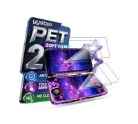 yystao 2 Sets Screen Protector for Retroid Pocket Duo | High-definition PET soft film with HD Clarity, Smooth Edge Fit and Scratch Defense for retro screens.