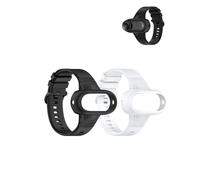 yystao 2pcs Protective Case for Insta360 GO 3S, Protective Silicone Case Compatible with Insta360 GO 3S/3/2, Soft Shell, Scratch-Resistant, Drop-Proof, Bracelet Design (Black and White)