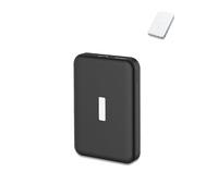 yystao Case for Anker MagGo Powerbank 10.000mAh 15W, Protective Silicone Case Cover - Repeatedly Washable, Anti-Scratch, Anti-Drop (Black)