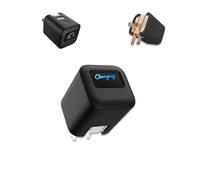 yystao Case for Anker Nano Safe Charge Smart Charger (45W Max), Protective Silicone Case Cover - Repeatedly Washable, Anti-Scratch, Anti-Drop (Black)