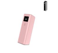 yystao Case for CUKTECH 15 Ultra Power Bank 20000 mAh 210 W, Protective Case - Friendly Silicone Case - Washable Multiple Times - Scratch-Resistant, Drip-Resistant, Pink