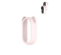 yystao Case for Insta360 GO 3S, Protective Silicone Case Cover Compatible with Insta360 GO 3S/3, Soft Shell,Scratch-Resistant, Anti-Drop, Neck-Hanging Style (Pink)