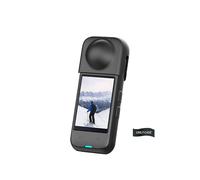 yystao Case for Insta360 X5, Protective Silicone Case Cover Compatible with Insta360 X5, Soft Shell,Scratch-Resistant, Anti-Drop (Black)