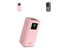 yystao Case for UGREEN Nexode Power Bank 20000mAh 130W, Protective Silicone Case Cover Compatible With UGREEN 20000mAh 130WAh Power Bank - Repeatedly Washable, Anti-Scratch, Anti-Drop (Pink)