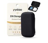yystao Eva Case for Beurer EM 49 Digital TENS/EMS | Shockproof protective case with mesh pocket, water-repellent storage space for TENS EMS device, cables and small accessories