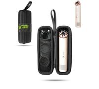 yystao EVA Case for Dyson HushJet™ Mini Cool Fan, Shockproof Protective Pouch with Mesh Pocket, Dustproof Travel Carrying Bag, Black