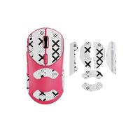 yystao Mouse Grip Tape Compatible with RAPOO VT2 MAX, Anti-slip Mouse Sticker for RAPOO VT2 MAX - Full Coverage, Printed Style (White)