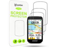 yystao Pack of 3 Screen Protectors for iGPSPORT BSC500 Bicycle Computer, 9H Hardness Screen Protector, HD Crystal Clear Bicycle Computer Tempered Glass Film