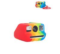 yystao Protective Silicone Case for Polaroid Go/Bundle Go Gen 2, Protective Silicone Case, Compatible with Polaroid Go/Go Gen 2 Camera, Soft Shell, Scratch-Resistant, Drop-Proof (Rainbow)