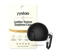 yystao PU Case for HUAWEI FreeClip 2 S Earbuds, Black | Handcrafted PU storage pouch with shockproof and anti-scratch protection for secure everyday carrying