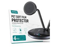 yystao Screen Protector for Anker Prime Wireless Charging Station (3-in-1, MagGo, AirCool, Dock Stand), HD Clear Anti-Scratch Anti-Fingerprint PET Soft Protective Film, 4 Pack