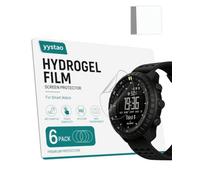 yystao Screen Protector for Suunto Core 2 49MM, TPU Soft Film, HD Clear, Anti-Scratch, Anti-Fingerprint, Touch-Sensitive (6 Pack)
