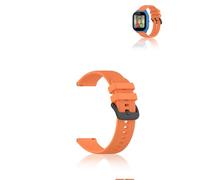 yystao Strap for Cosmo JrTrack 5, Soft Silicone Watch Band Compatible with Cosmo JrTrack5 - Skin-friendly Watch Band Strap Replacement 20MM, Orange
